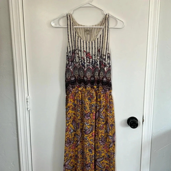 Y2K bohemian maxi dress - Lucky Brand - Size Medium - Picture 1 of 4
